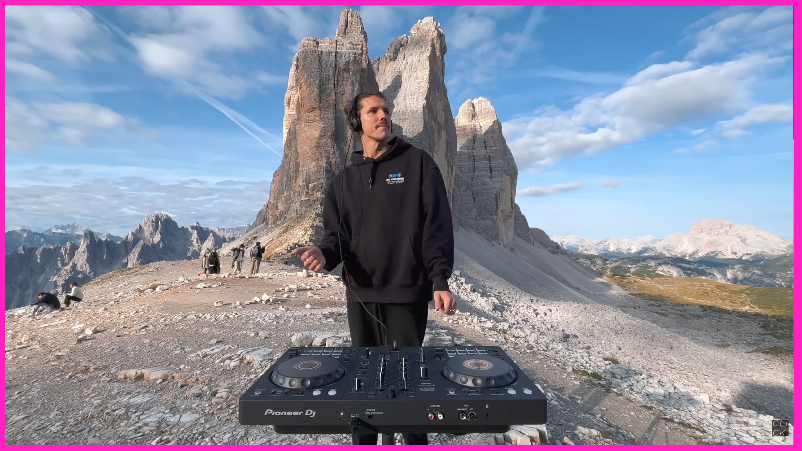 DJ set gravado para YouTube