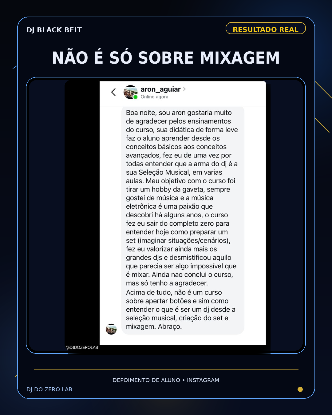 Não é só sobre mixagem