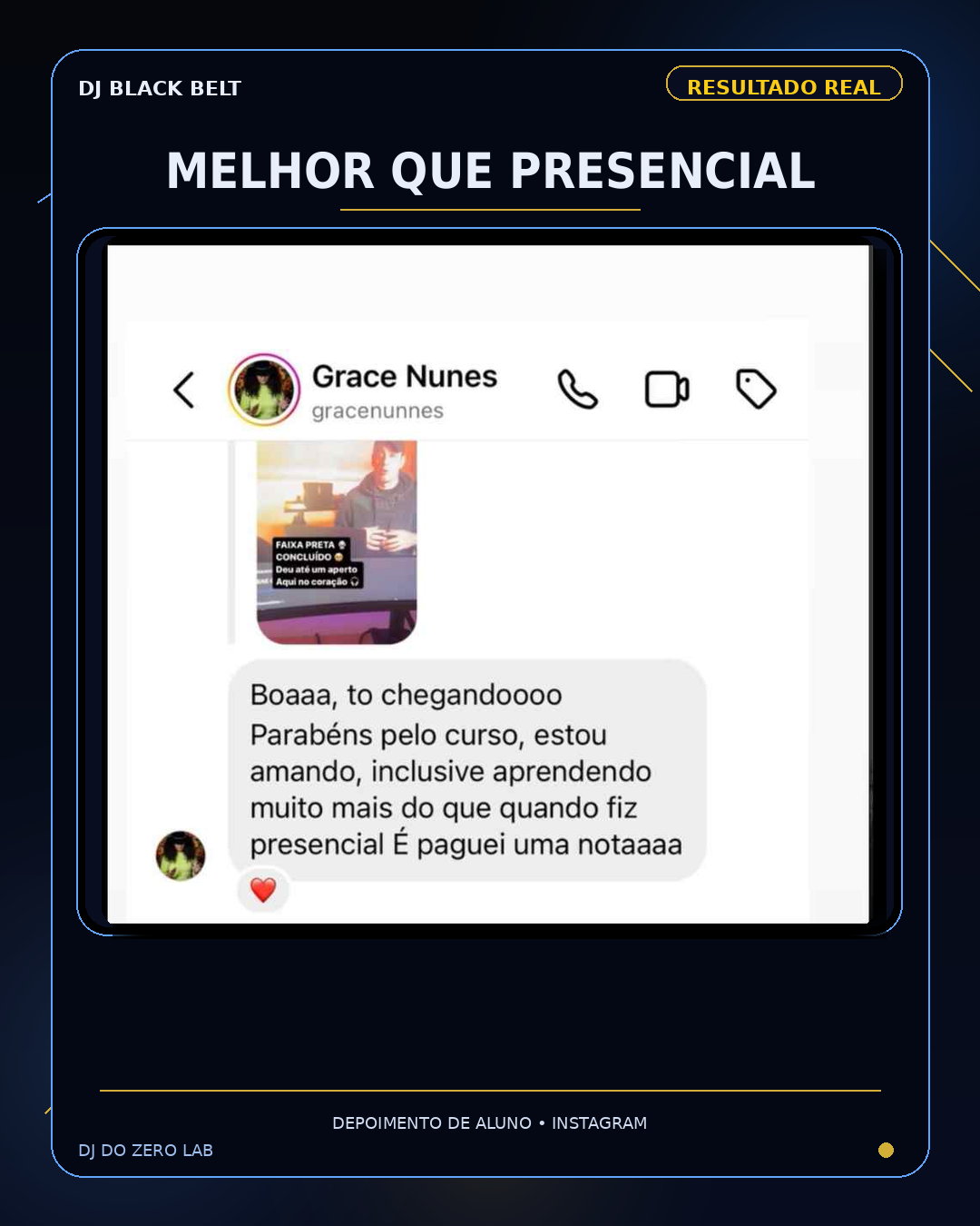 Melhor que presencial