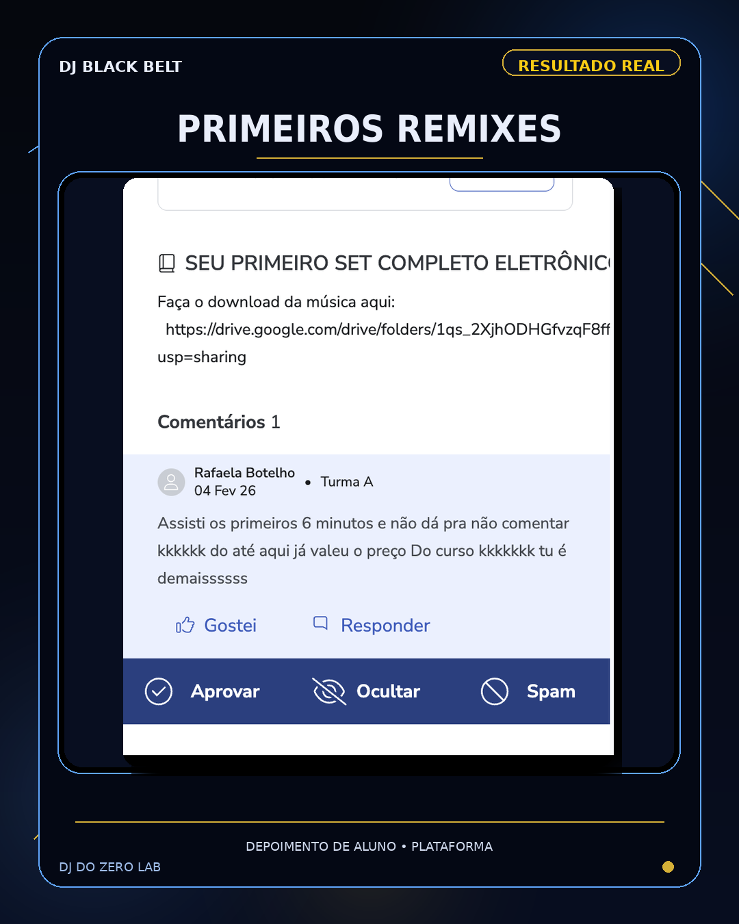 Primeiros remixes