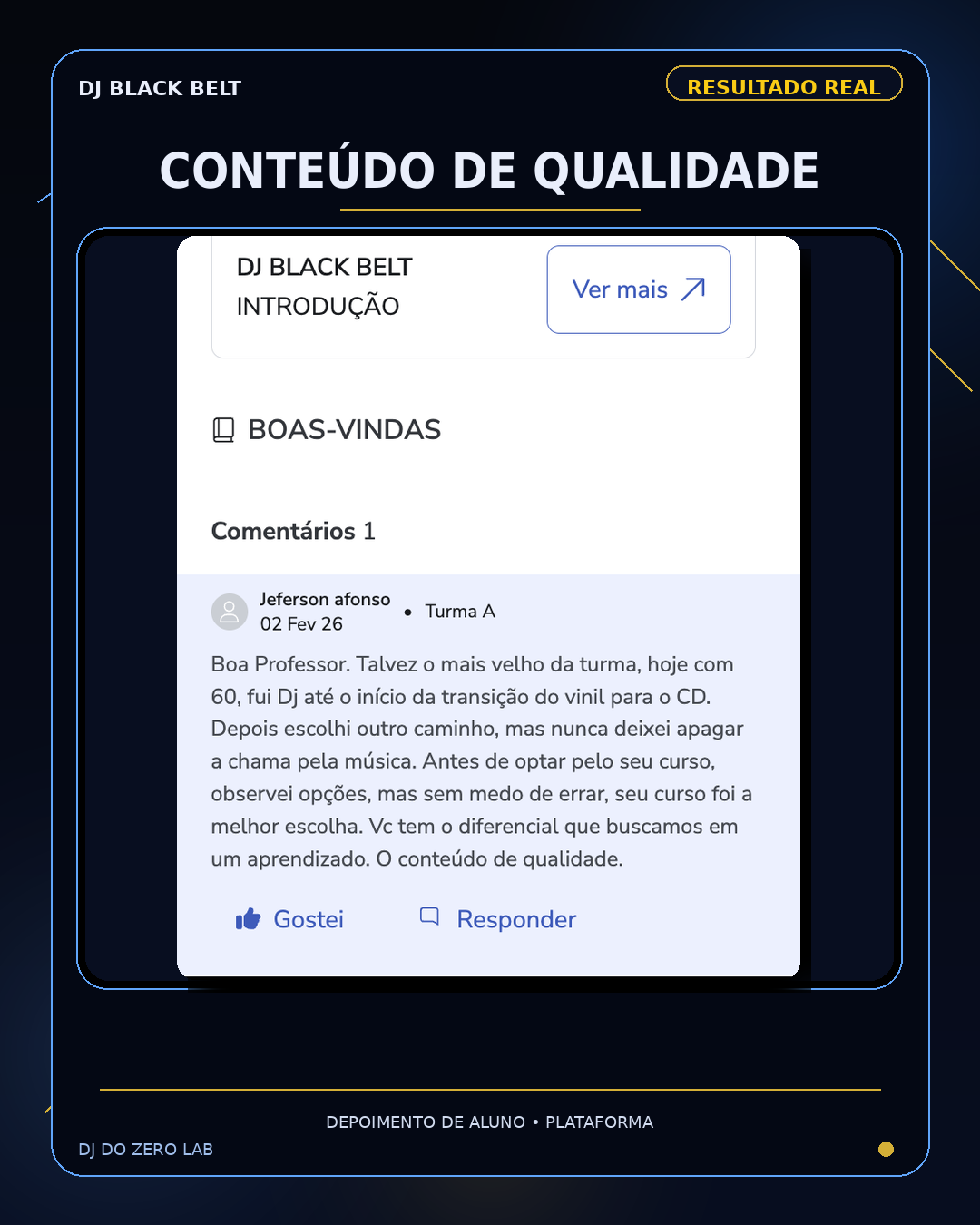Conteúdo de qualidade